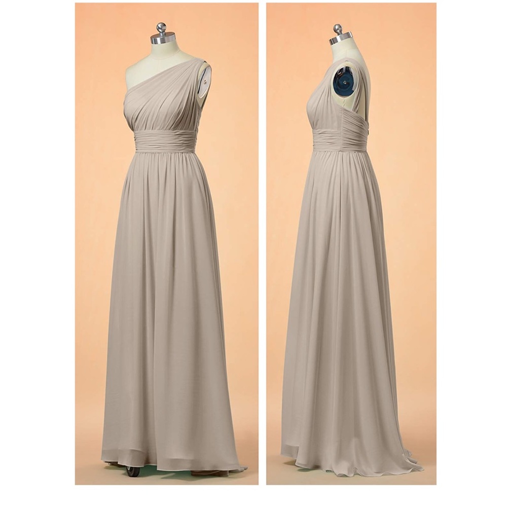 [Host Pick🎉💕] Taupe Formal Dress - Picture 2 of 8